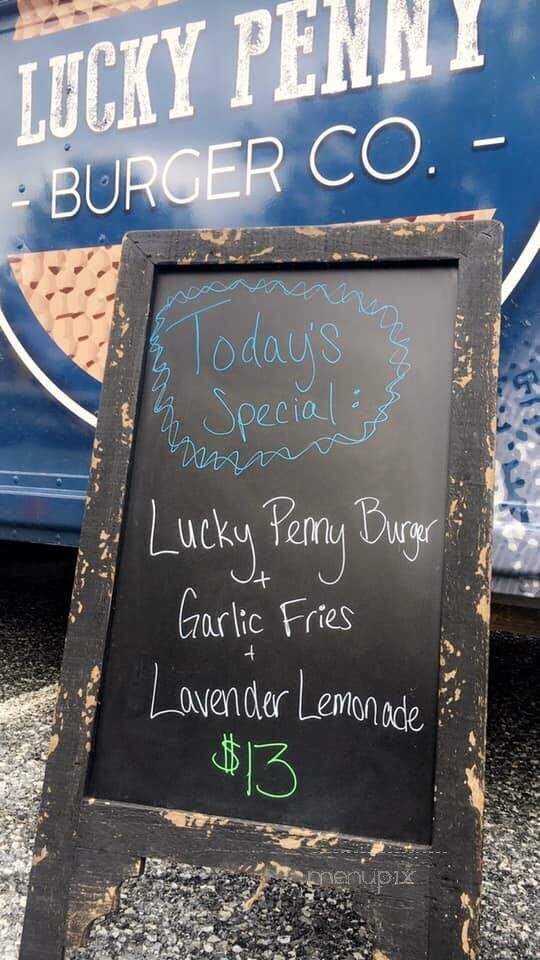 The Lucky Penny Burger Co - Mechanicsburg, PA menu_pic