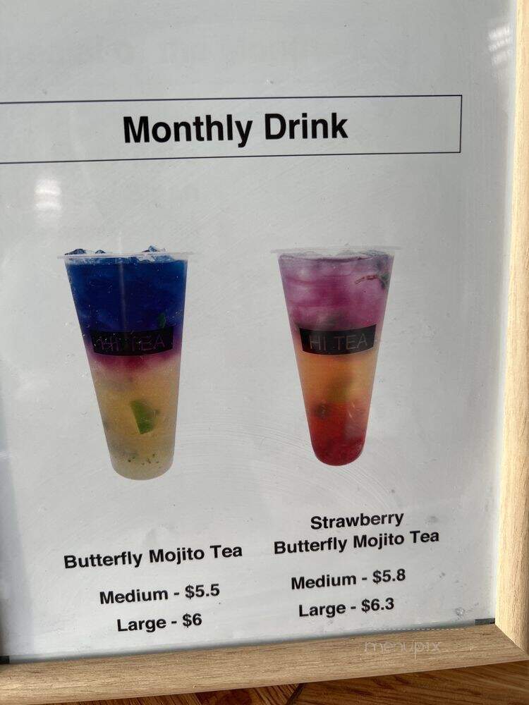 Hi Tea - Winter Springs, FL menu_pic