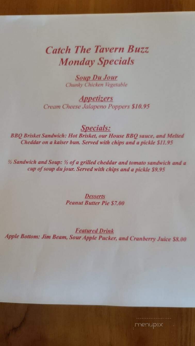 Lo's Tavern - Newport, VT menu_pic