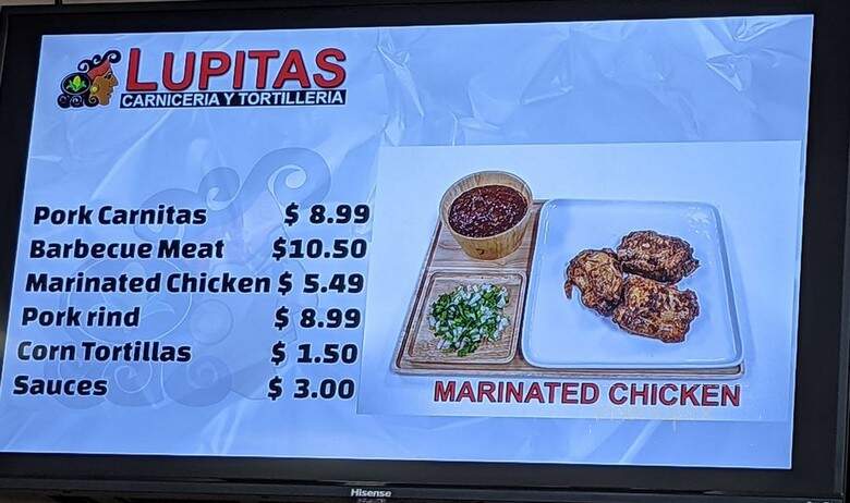 Lupitas Carniceria y Tortilleria #2 - Charlotte, NC menu_pic