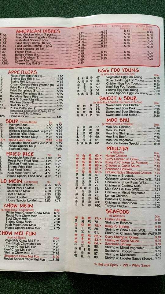 Success Chinese Restaurant - Jacksonville, FL menu_pic