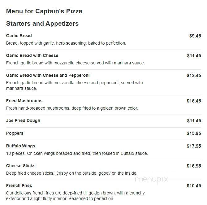 Captain's Pizza - Clearwater, FL