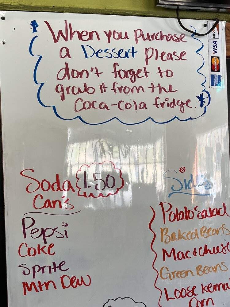Herb's Rib Shack - Marietta, GA menu_pic
