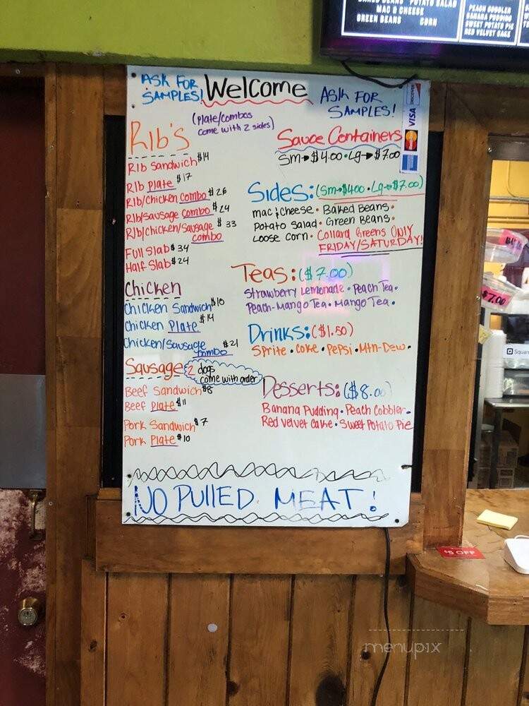 Herb's Rib Shack - Marietta, GA menu_pic