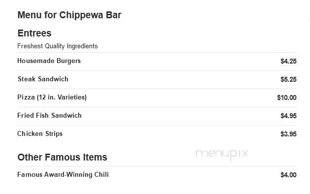 Chippewa Bar - Wausaukee, WI