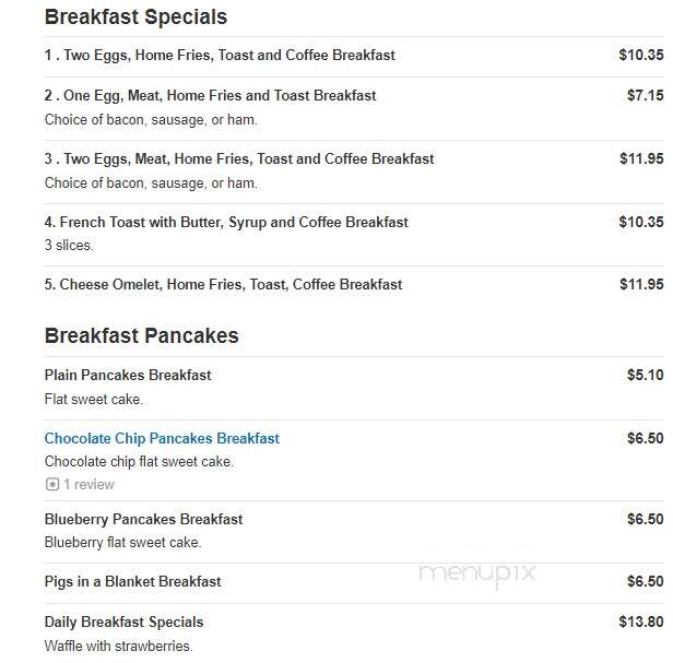 A-1 Deli - Haverhill, MA menu_pic