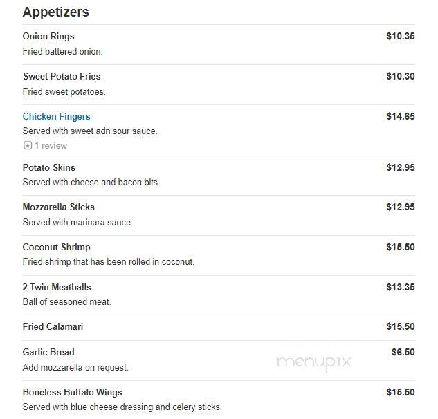 A-1 Deli - Haverhill, MA menu_pic