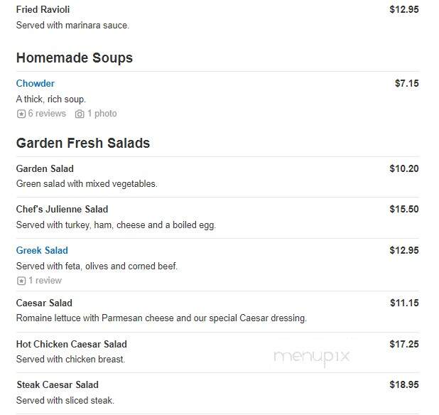 A-1 Deli - Haverhill, MA menu_pic
