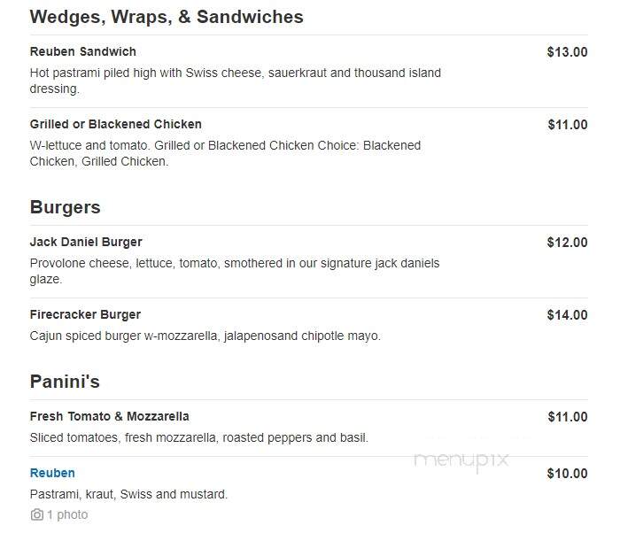 Fulgum's Restaurant & Bar - Montrose, NY menu_pic
