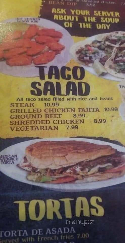 Rio Grande - Lincoln, IL menu_pic