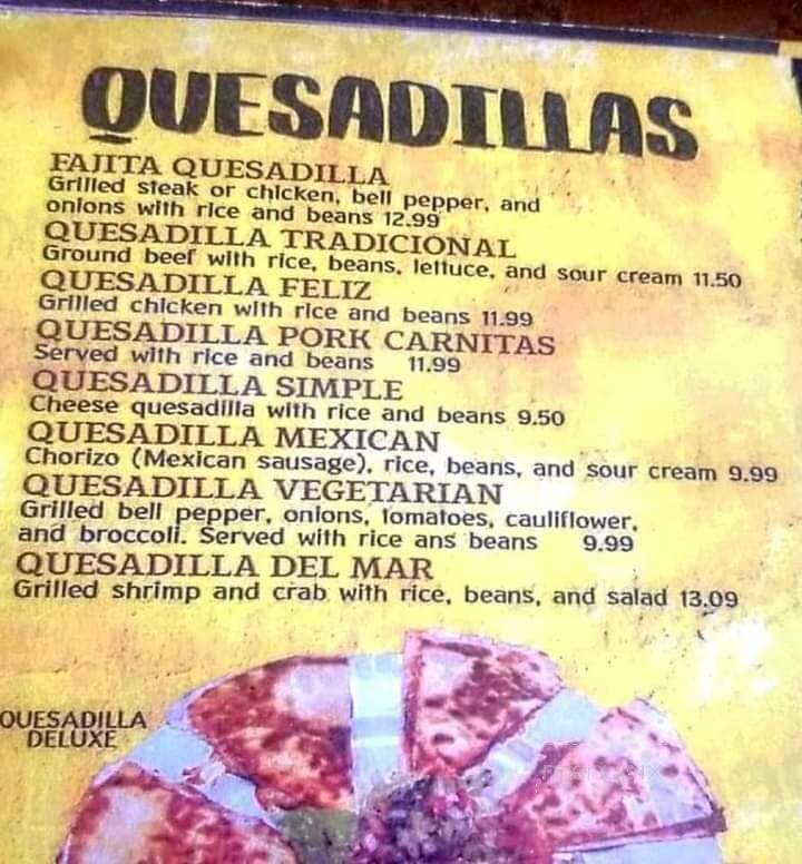 Rio Grande - Lincoln, IL menu_pic