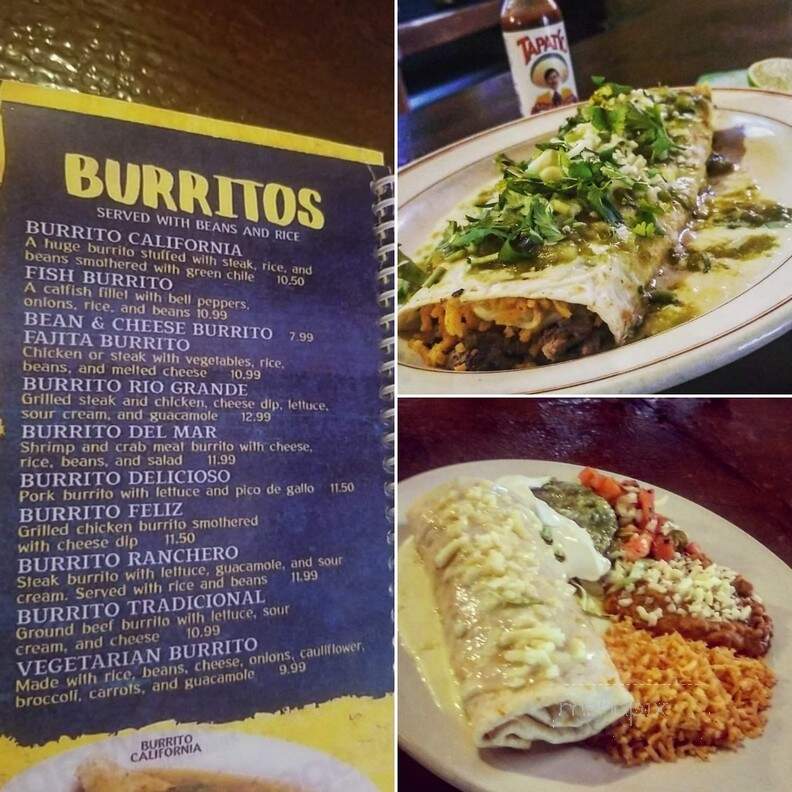 Rio Grande - Lincoln, IL menu_pic