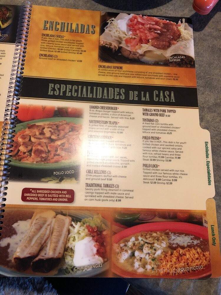 Amigos Mexican Cocina - Harrison, TN menu_pic