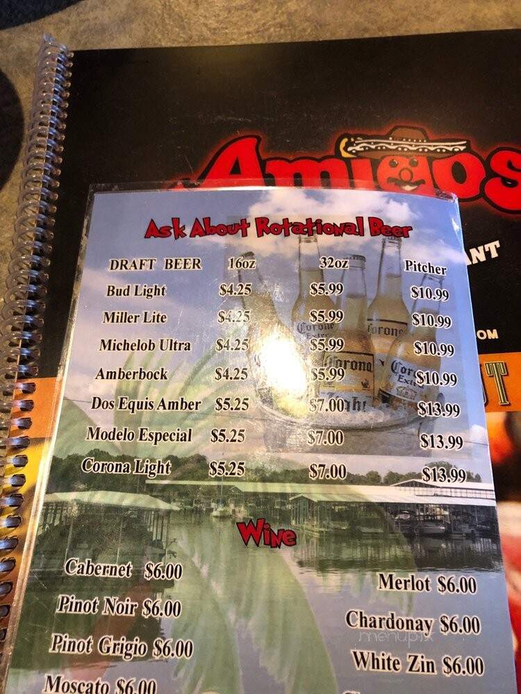 Amigos Mexican Cocina - Harrison, TN menu_pic