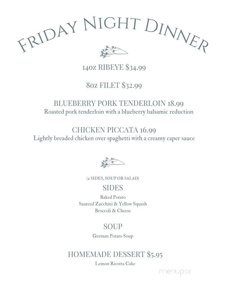 Harrison Country Club Dining - Harrison, AR menu_pic