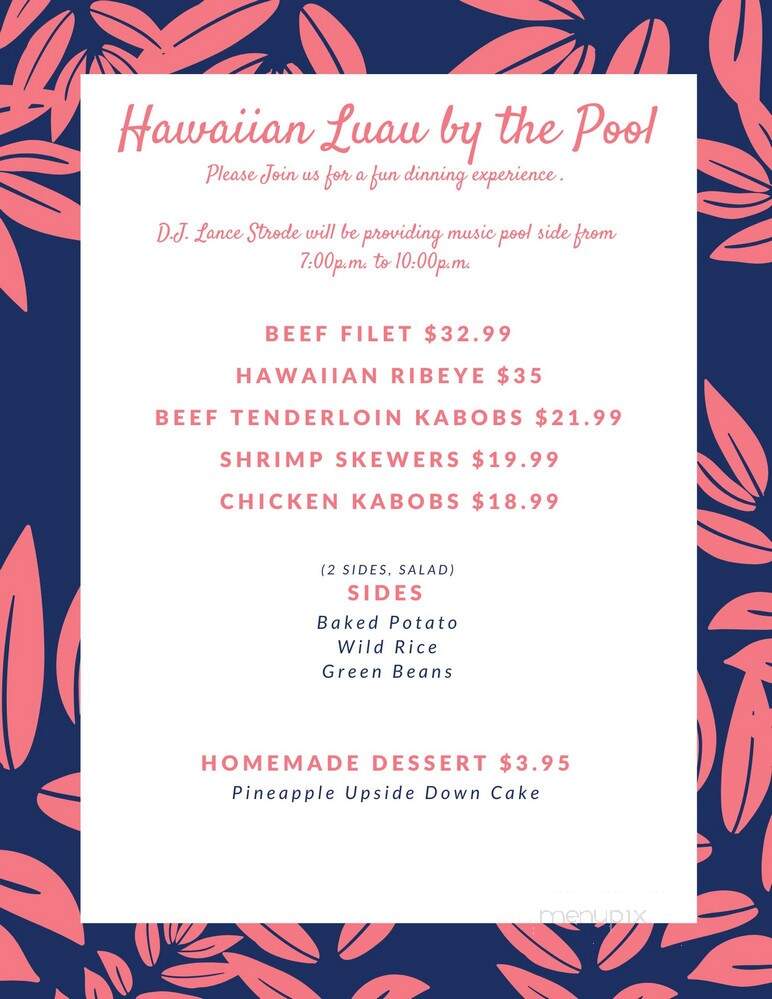 Harrison Country Club Dining - Harrison, AR menu_pic