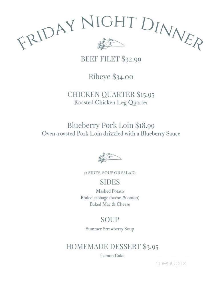 Harrison Country Club Dining - Harrison, AR menu_pic
