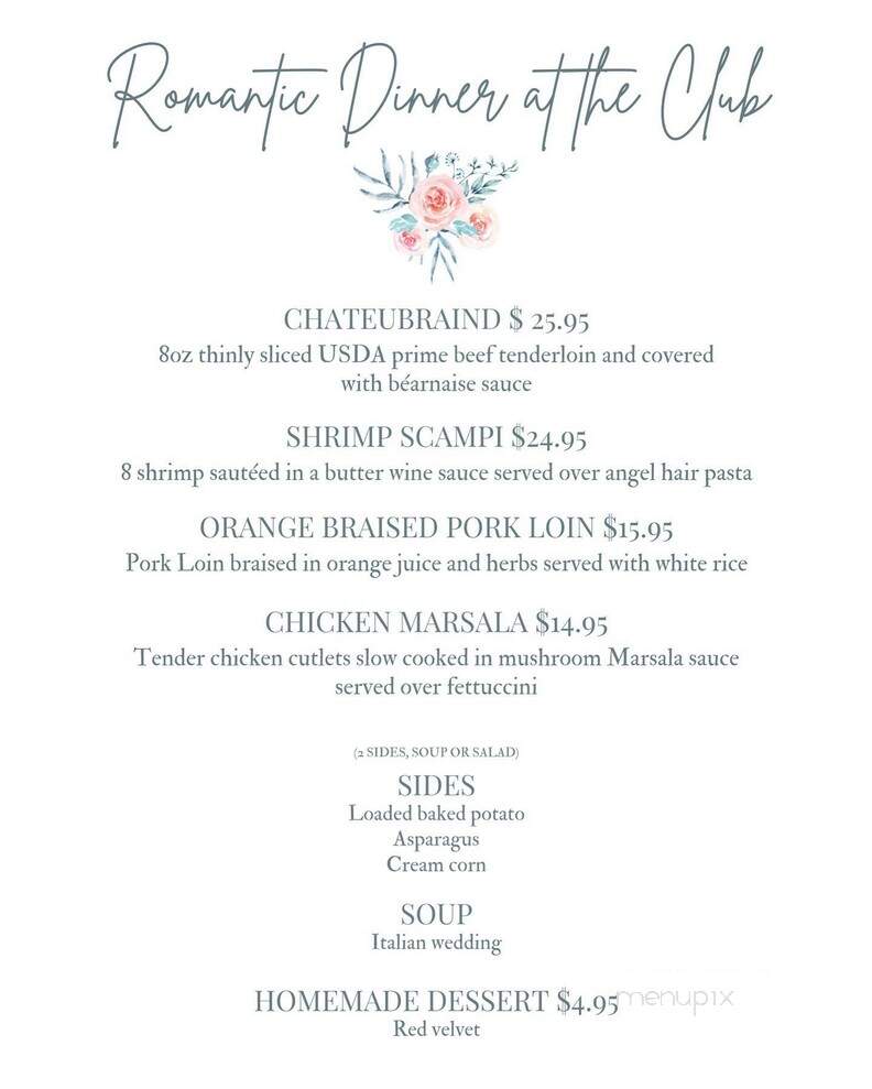 Harrison Country Club Dining - Harrison, AR menu_pic