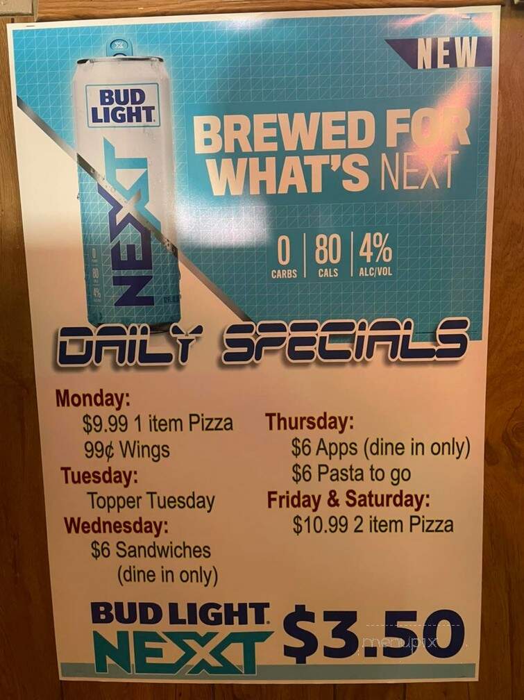 Kraus' Pizza - Canton, OH menu_pic