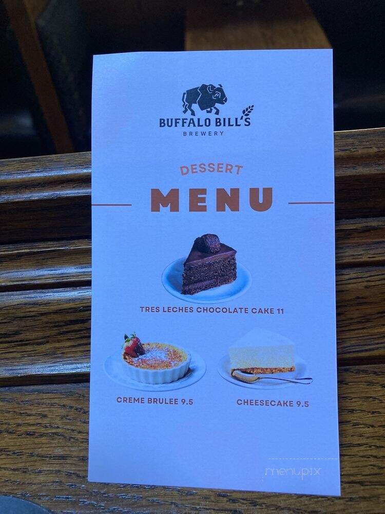 Buffalo Bill's Brew Pub - Hayward, CA menu_pic