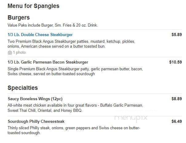 Spangles - Emporia, KS menu_pic