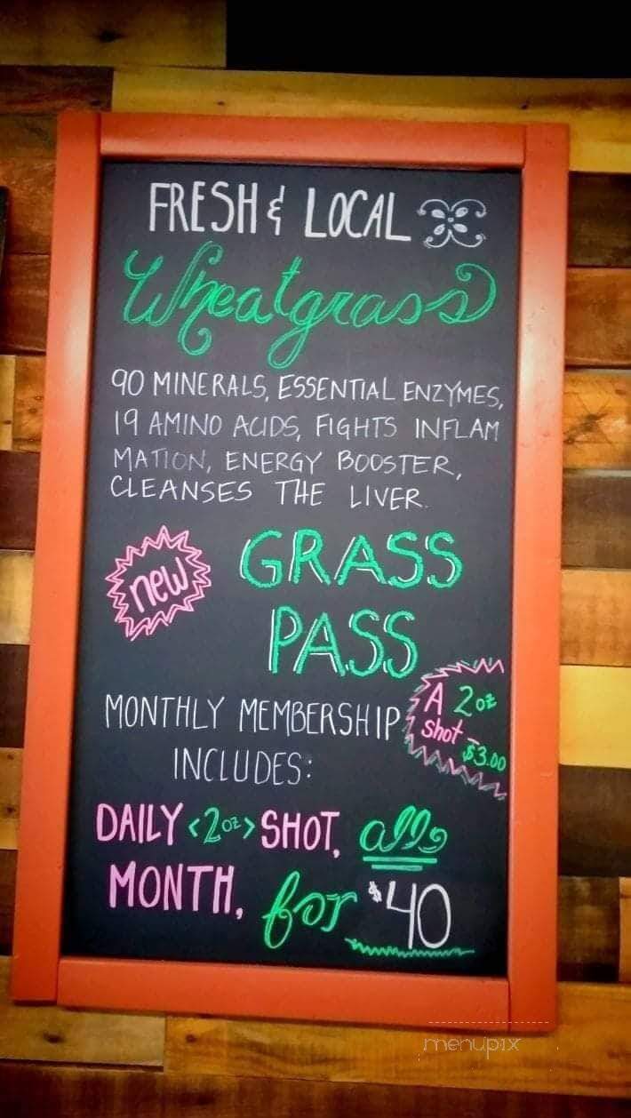 Treats Smoothie & Juice Bar - Travelers Rest, SC menu_pic