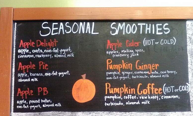 Treats Smoothie & Juice Bar - Travelers Rest, SC menu_pic