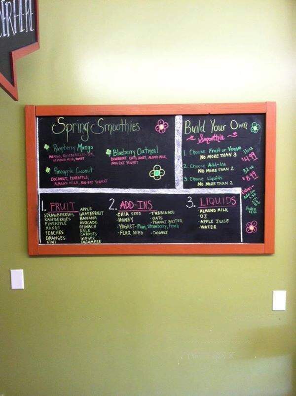 Treats Smoothie & Juice Bar - Travelers Rest, SC menu_pic