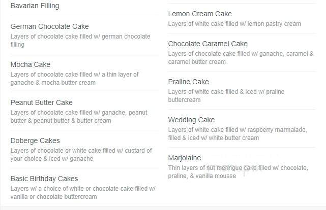Cocoa Bean - Hammond, LA menu_pic