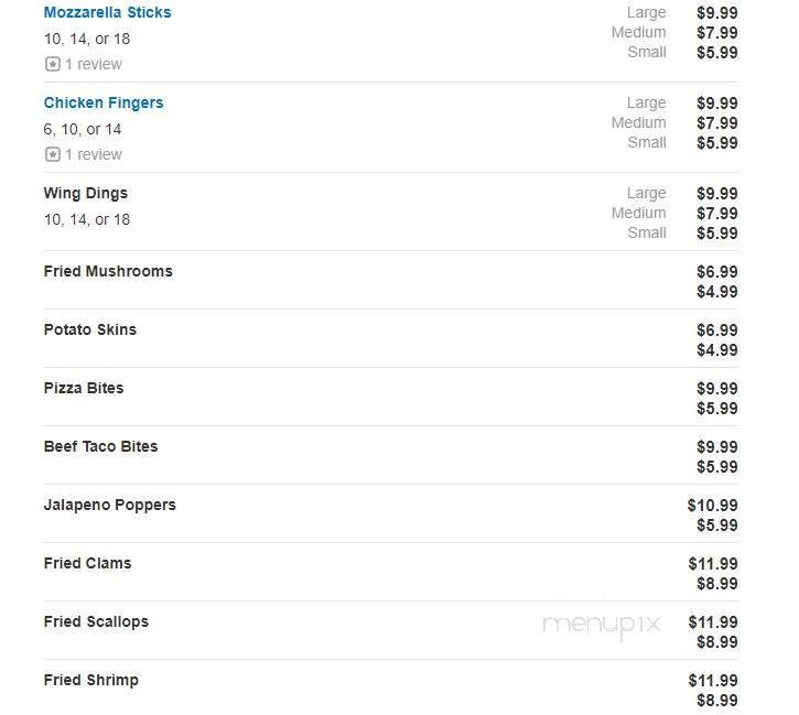 G & G's Quick Bite - Dracut, MA menu_pic