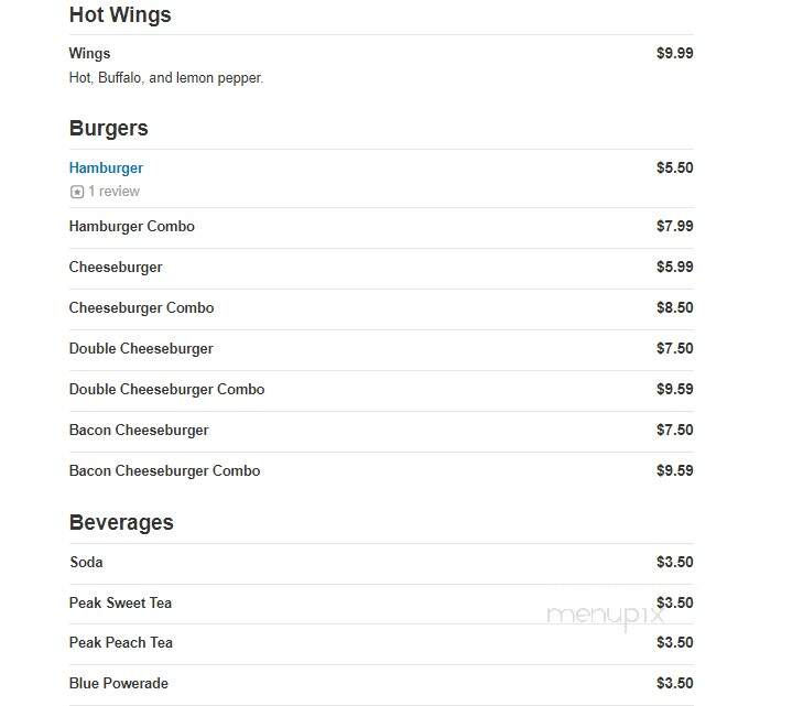 Don's Seafood - Fort Worth, TX menu_pic
