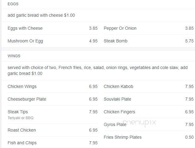 Broadway House Of Pizza - Chelsea, MA menu_pic
