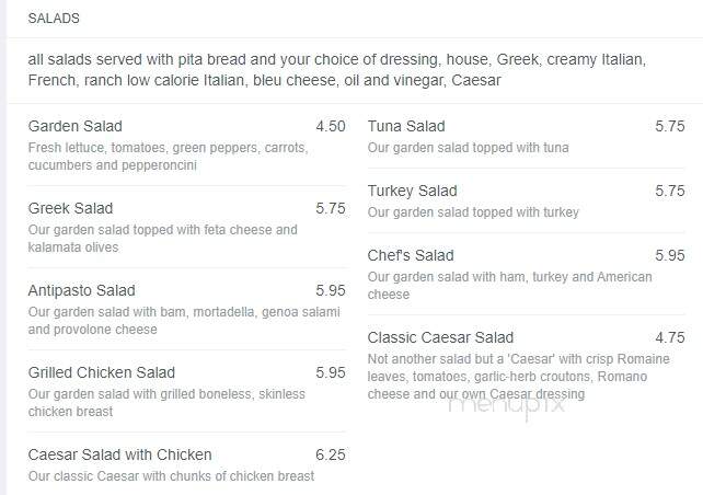Broadway House Of Pizza - Chelsea, MA menu_pic