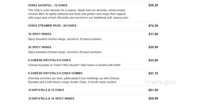 Krystal - Scottsboro, AL menu_pic