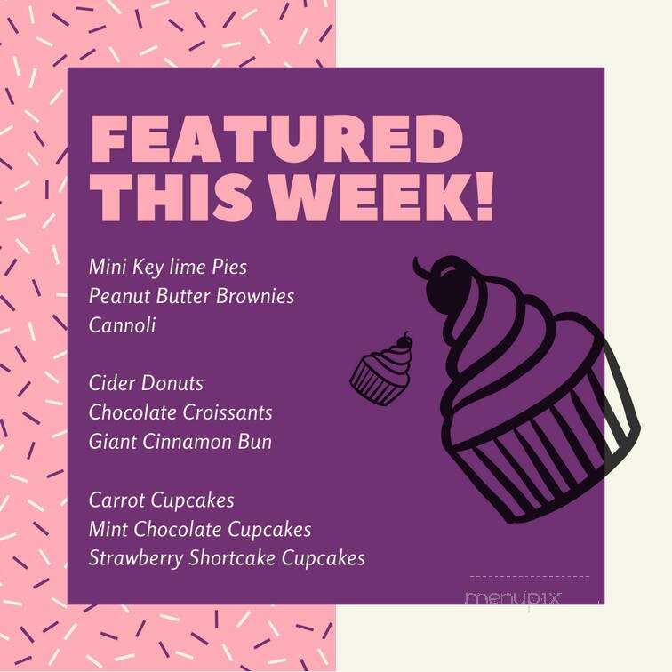 Sweet Cakes Bake Shop - Lewiston, ME menu_pic