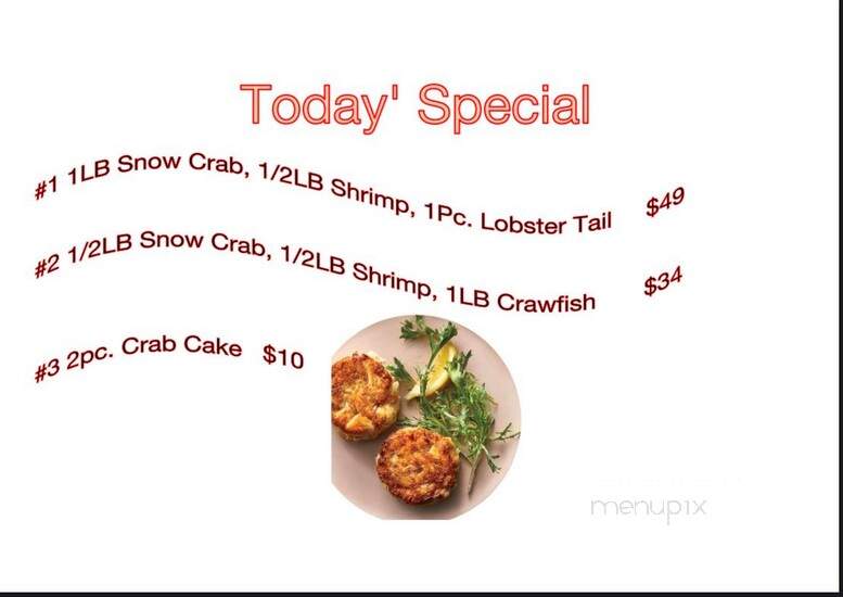 Yummy Crab - Omaha, NE menu_pic