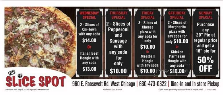 The Slice Spot - West Chicago, IL