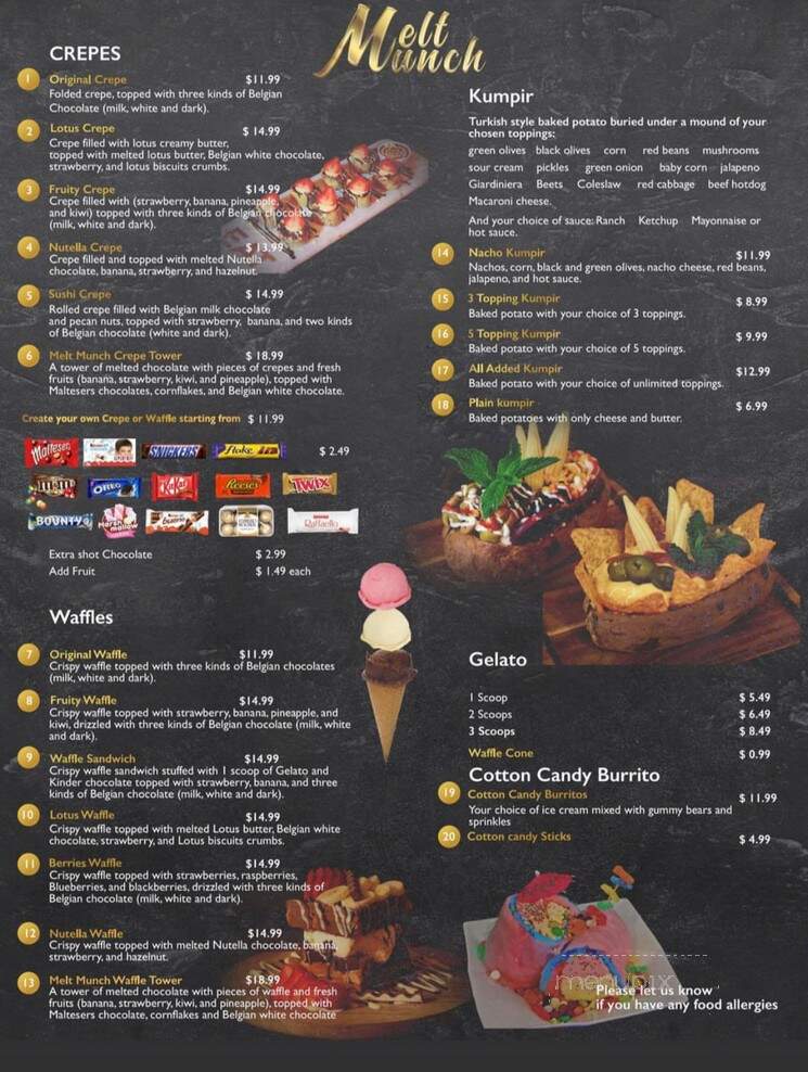 Melt Munch - Worth, IL menu_pic