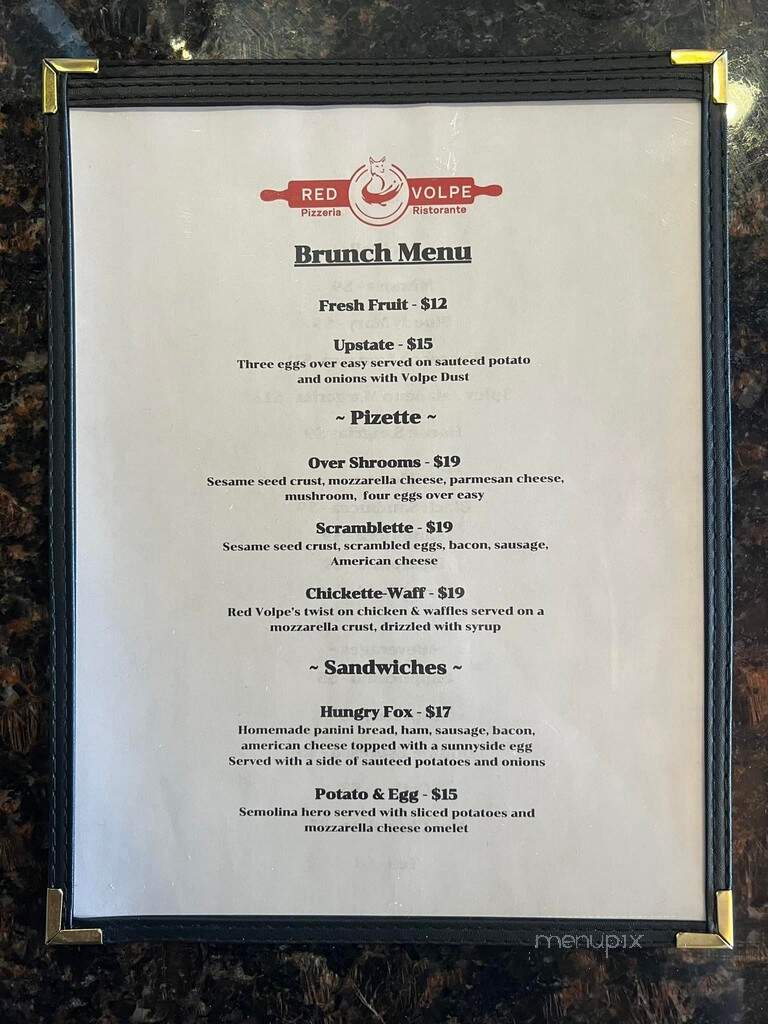 Red Volpe - Bethpage, NY menu_pic
