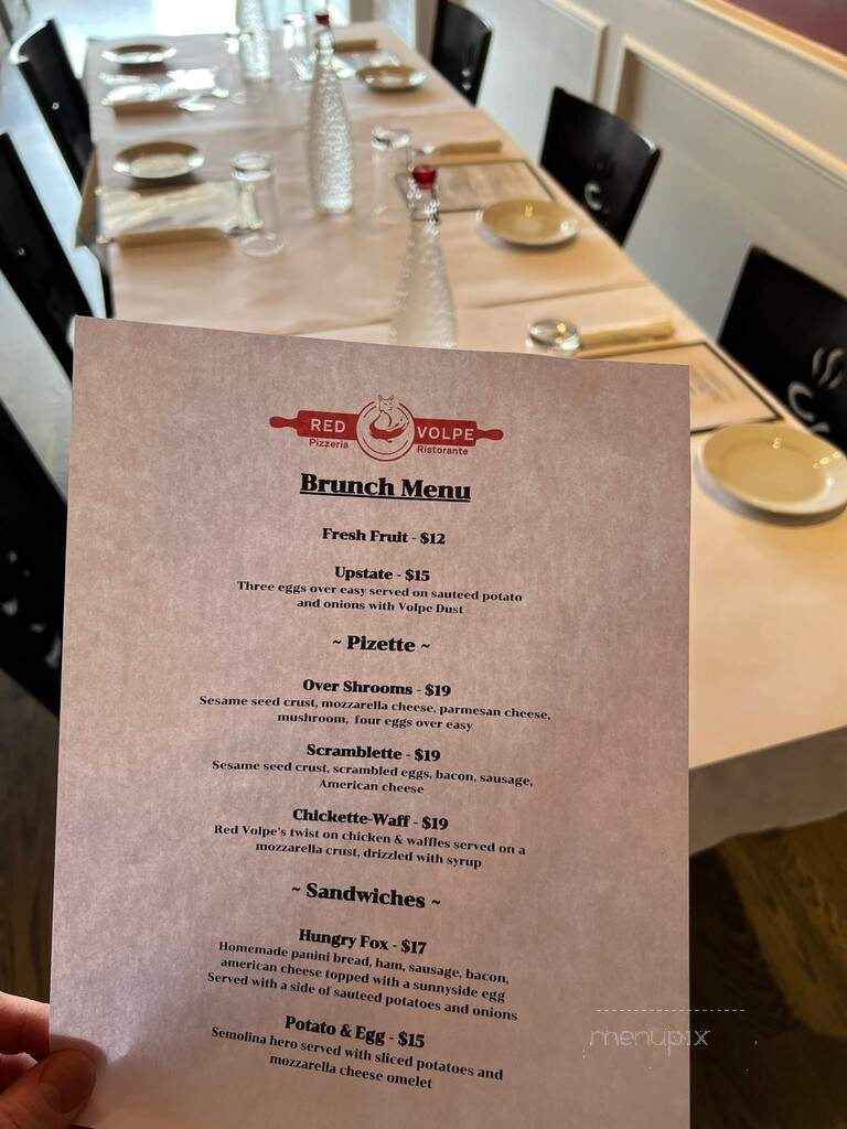 Red Volpe - Bethpage, NY menu_pic