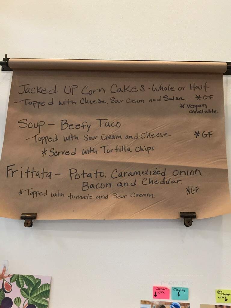 The Blythe Cricket - Joseph, OR menu_pic