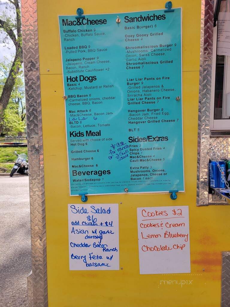 Empty Nester's Winery - Lecompton, KS menu_pic
