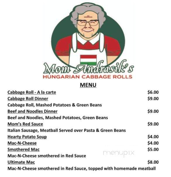 Twenty One Barrels Cidery & Winery - Bradford, OH menu_pic