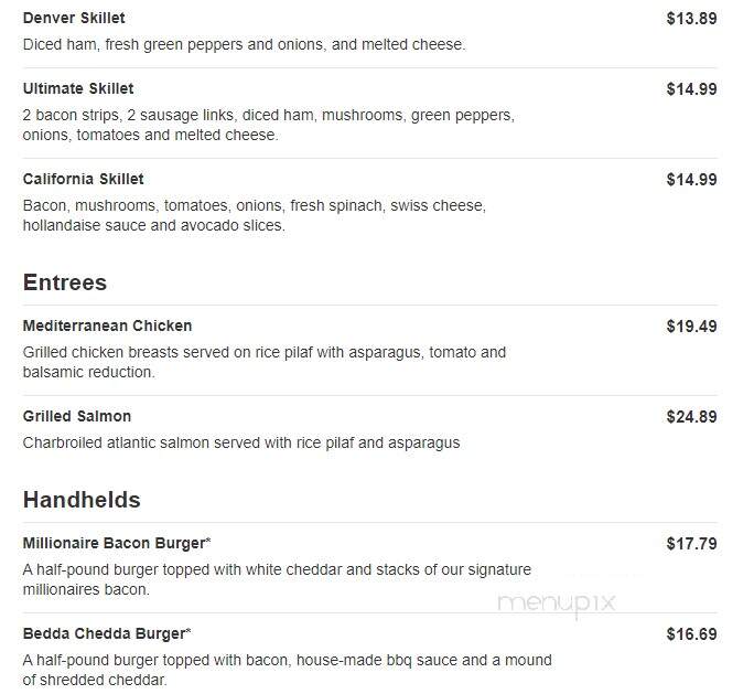 The Village Inn - Maple Grove, MN menu_pic