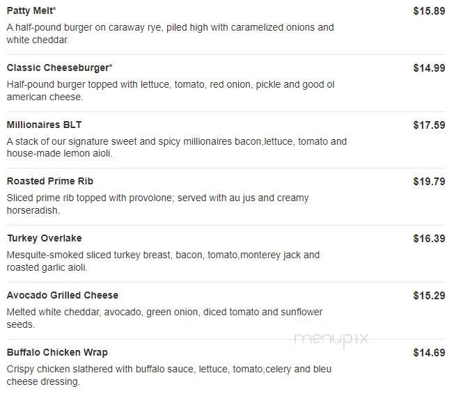 The Village Inn - Maple Grove, MN menu_pic