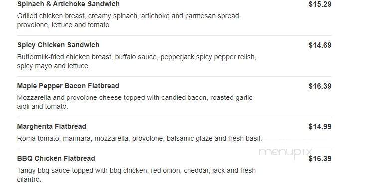 The Village Inn - Maple Grove, MN menu_pic