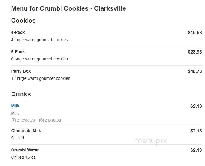 Crumbl Cookies - Clarkesville, TN