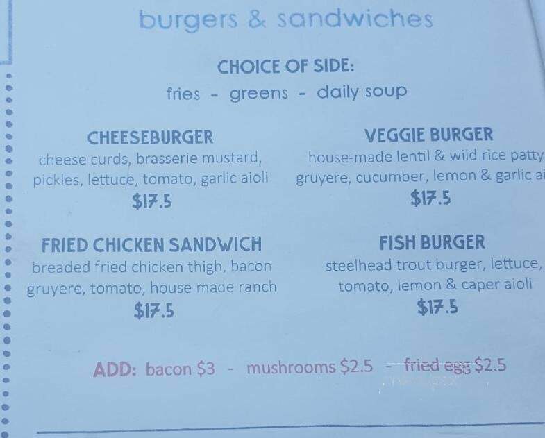 Care Bakery - Calgary, AB menu_pic
