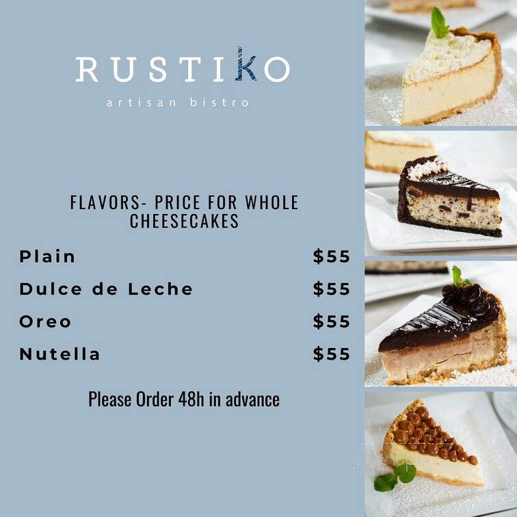 Rustiko - Surfside, FL menu_pic
