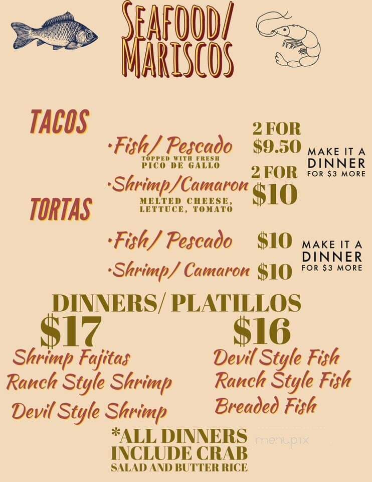 Don Tono Taqueria - Hickory Hills, IL menu_pic